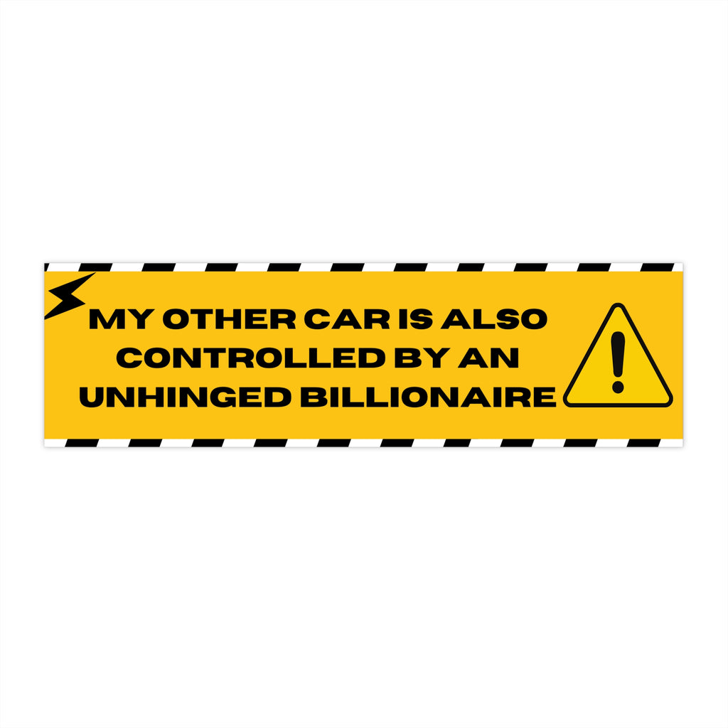 Humorous Bumper Stickers, Funny Car Decals, Vehicle Accessories, Gift for Car Lovers, Unique Wall Art, Quirky Car Humor