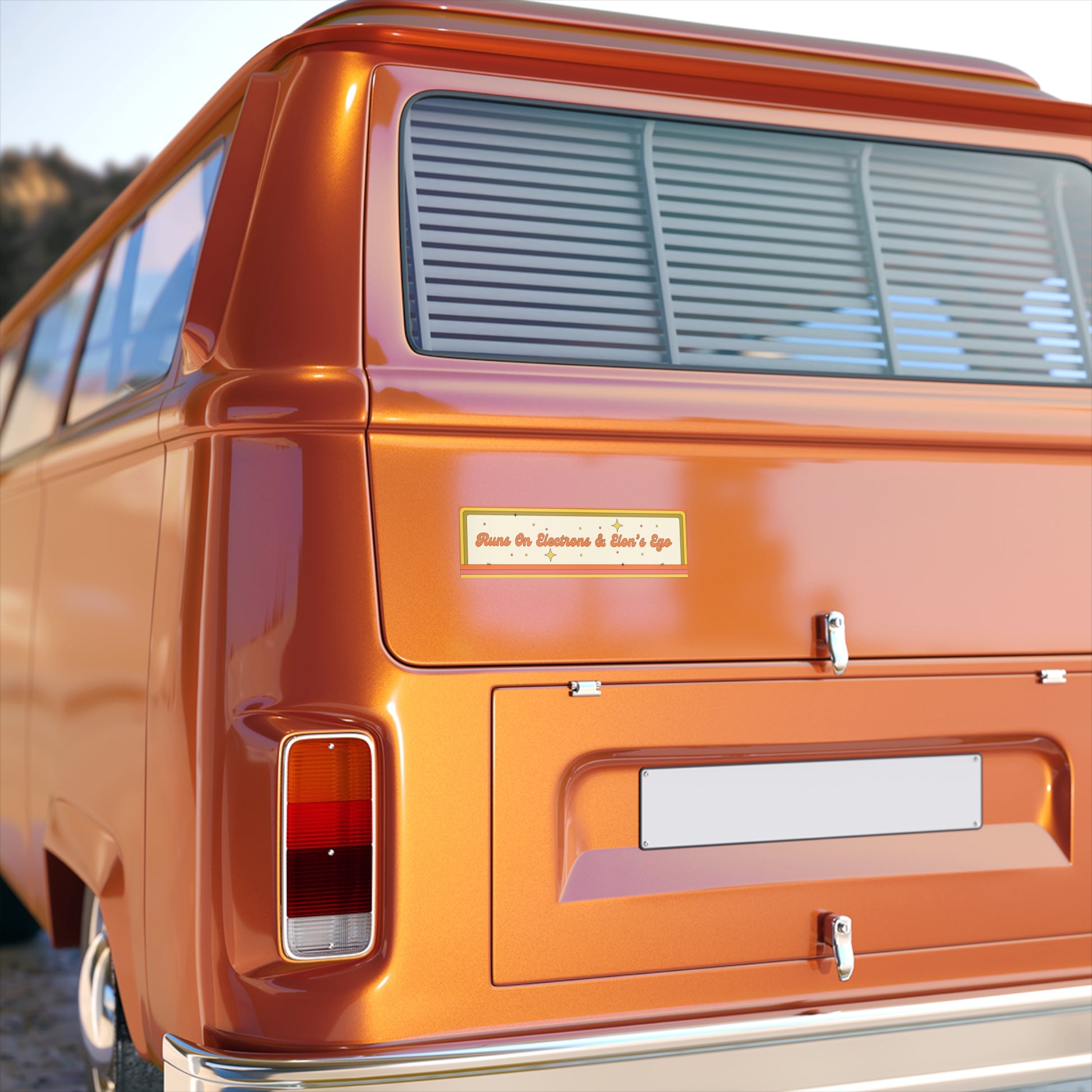 Retro Bumper Sticker - Perfect for Car Enthusiasts, Gift for Tech Lovers, Fun Travel Decor, Quirky Home Accessory
